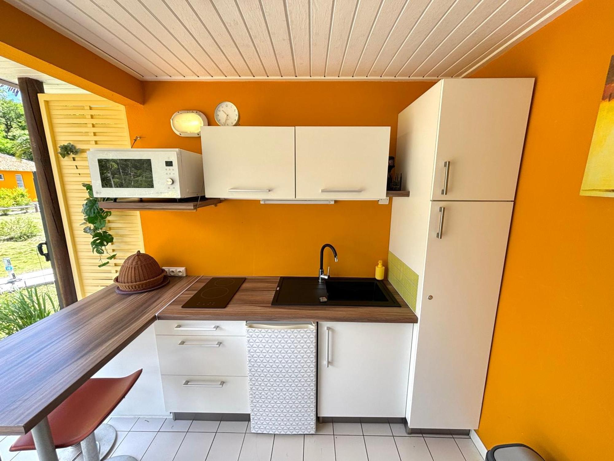 Bungalow La Kawannaise - Piscine, Terrasse, Plage Grand-Bourg  Екстериор снимка